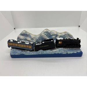 WB Polar Express Hallmark 2004 Resin Train Christmas Card Holder *No Sleeve*